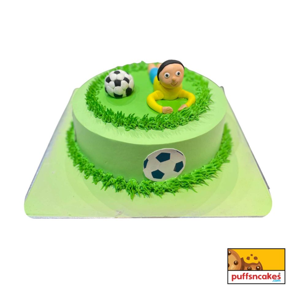 (771) Football Fan Theme Cake